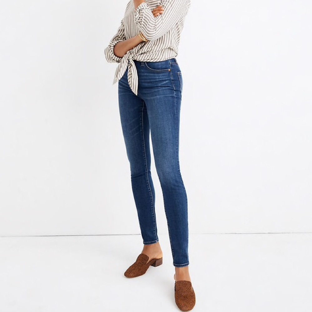 Madewell Curvy High Rise Jeans Hayes Wash